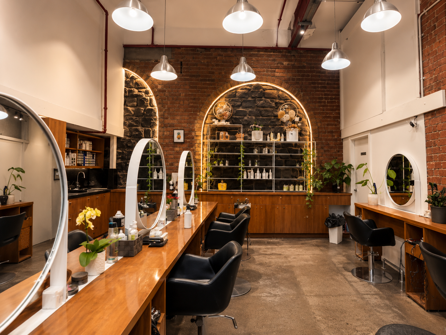 The welcoming atmosphere at Freshhh salon